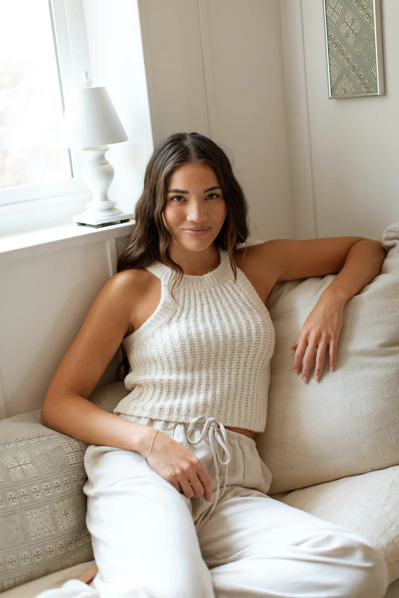 Haven Sweater Tank | Carly Jean Los Angeles