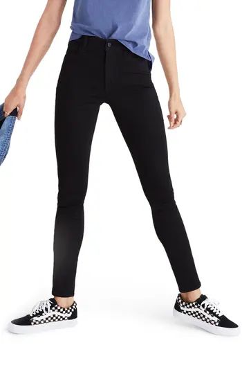 Women's Madewell Roadtripper Skinny Jeans, Size 24 - Black | Nordstrom