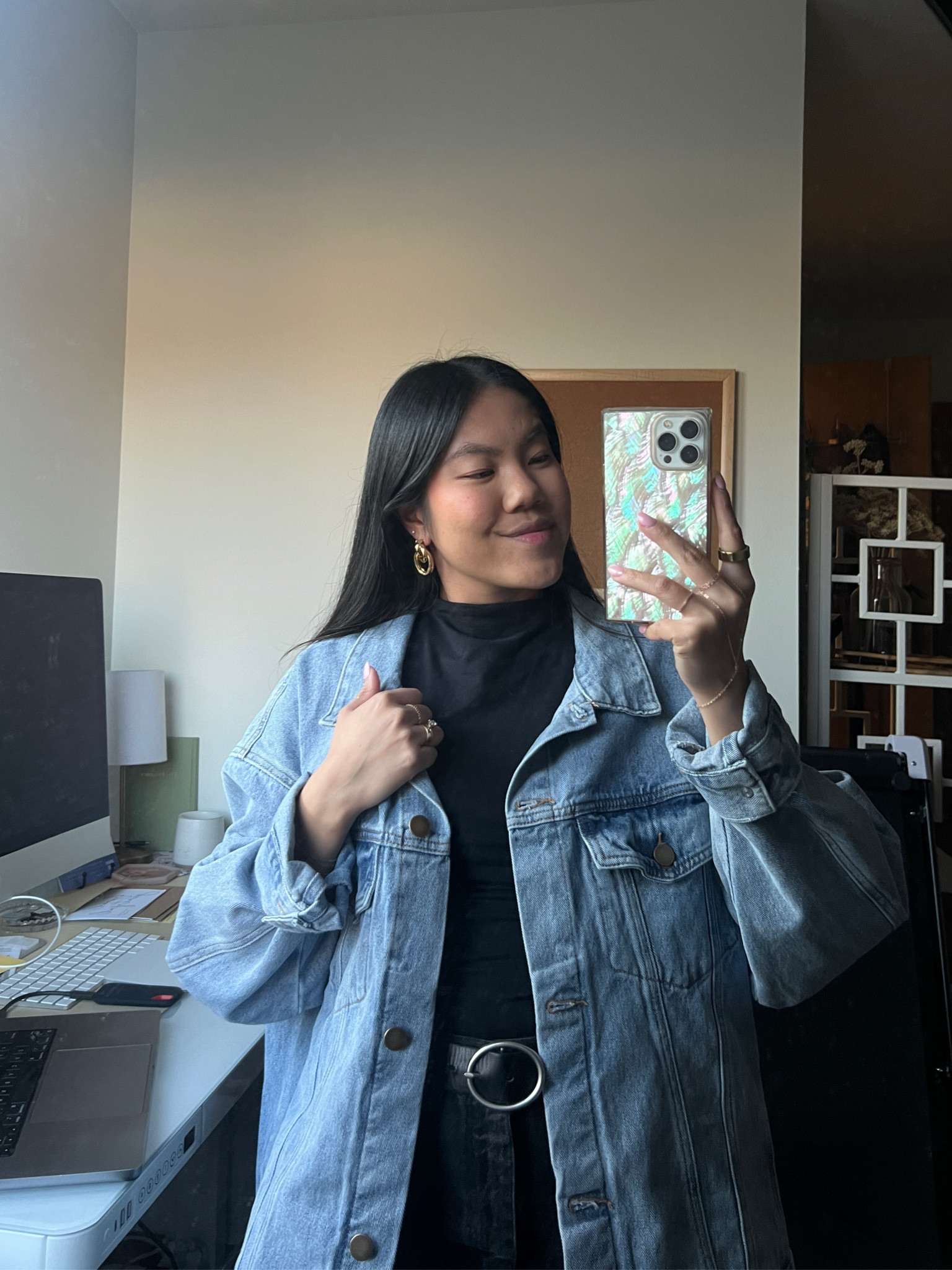 Jean jacket outfit 
