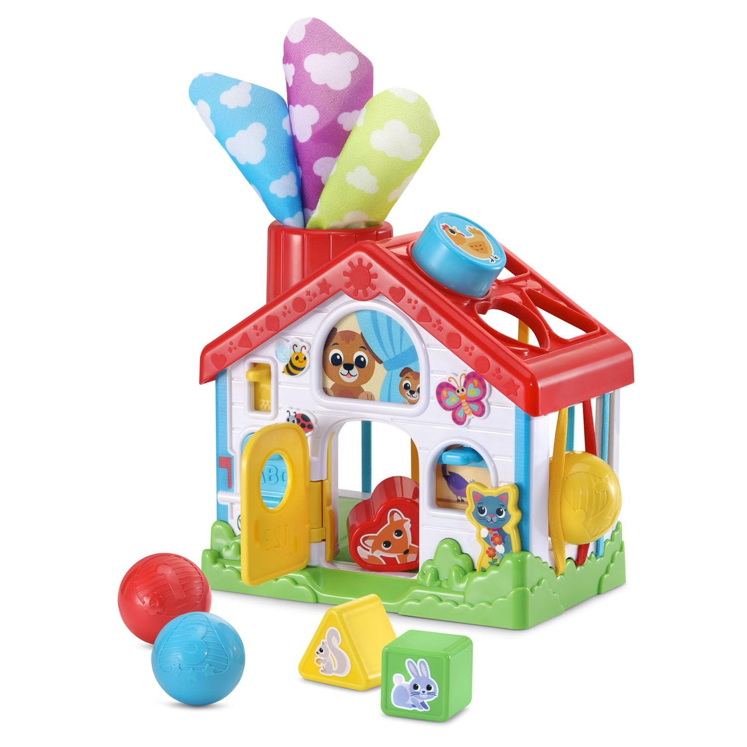 LeapFrog 4-in-1 Discovery House, Hands-On Infant Busy Toy | Amazon (US)