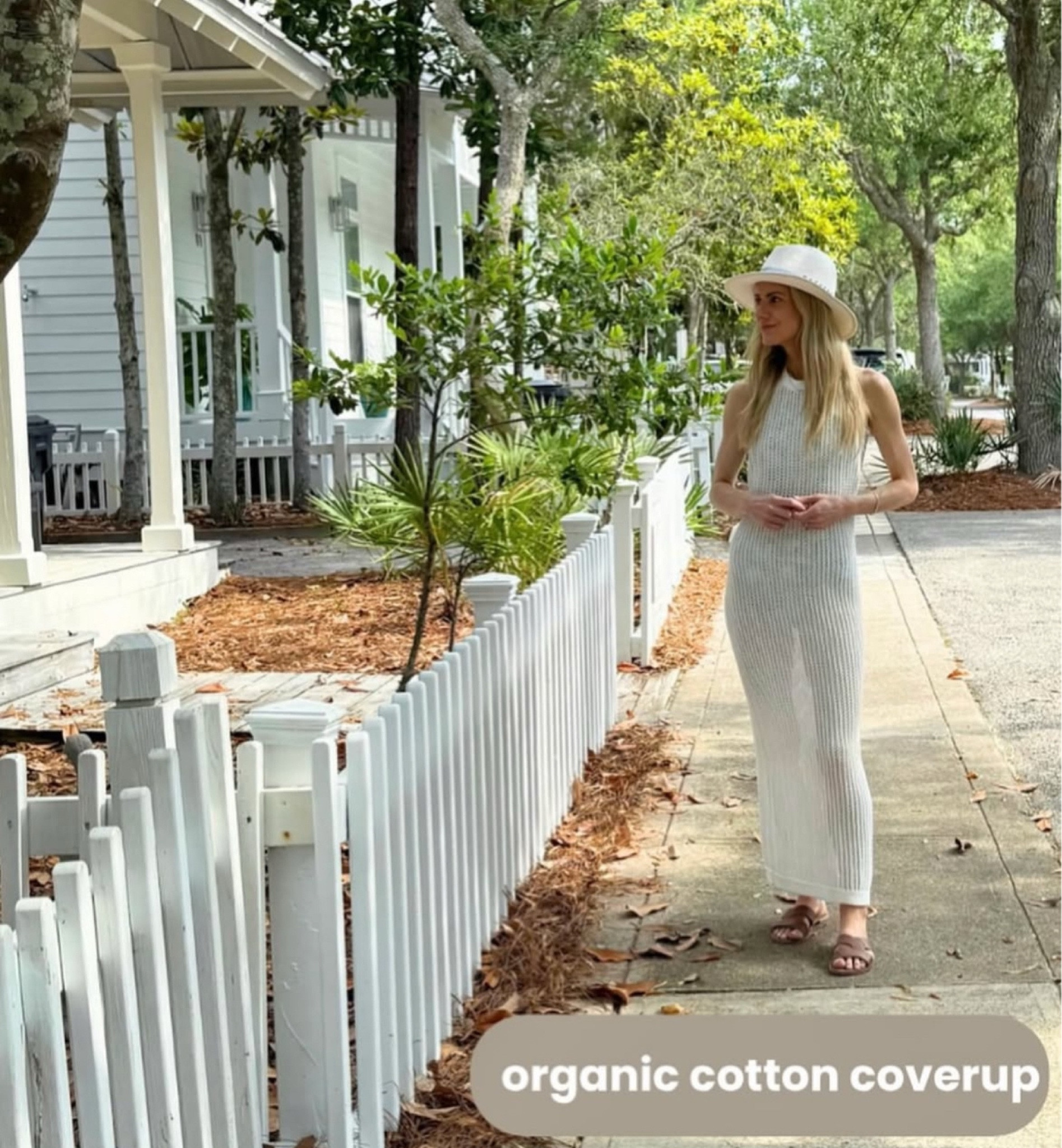 You need this cotton coverup for the beach or pool this summer. It’s so easy to throw on and looks so put together 