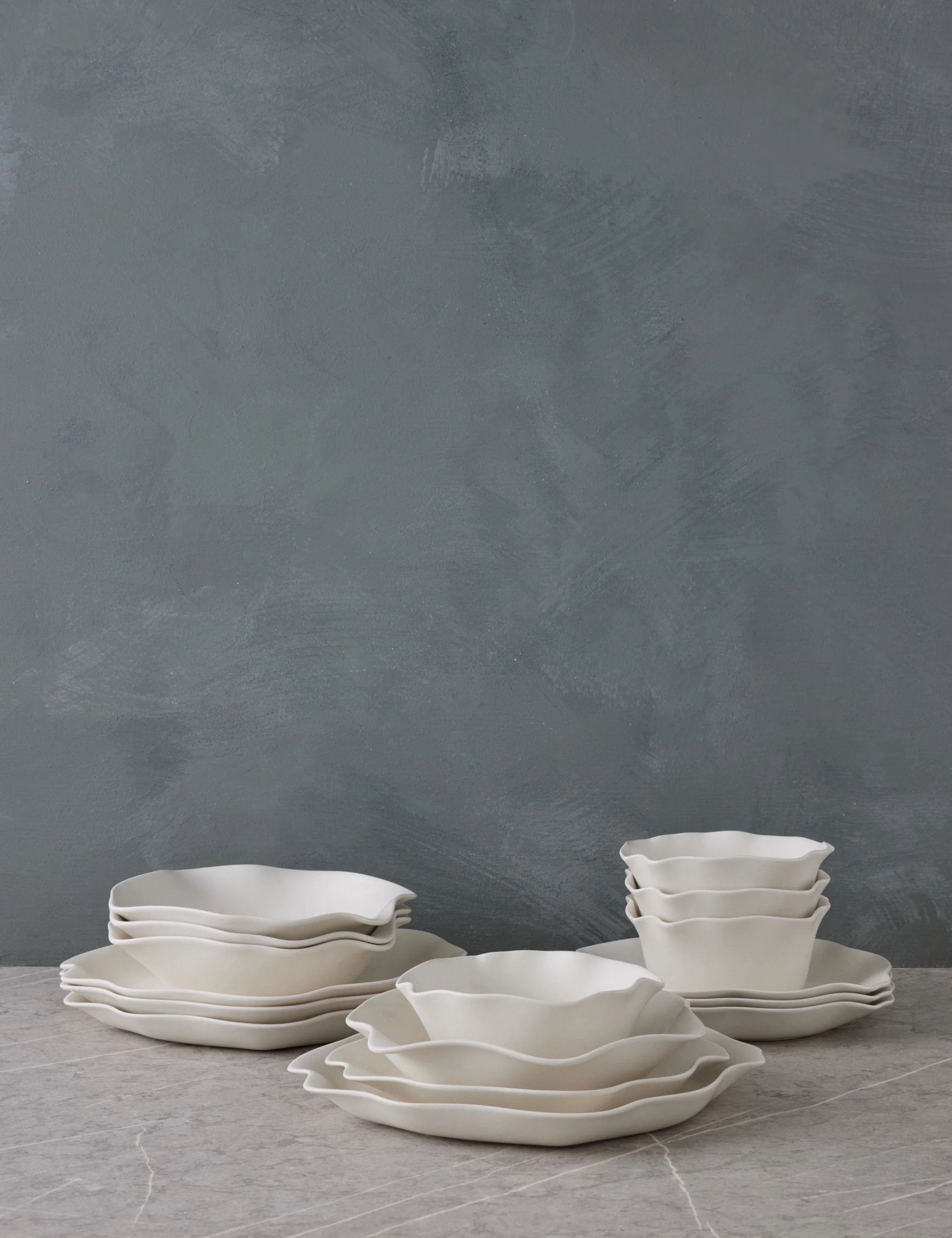 Nadia Satin-Matte Stoneware Dinnerware | Lulu and Georgia 