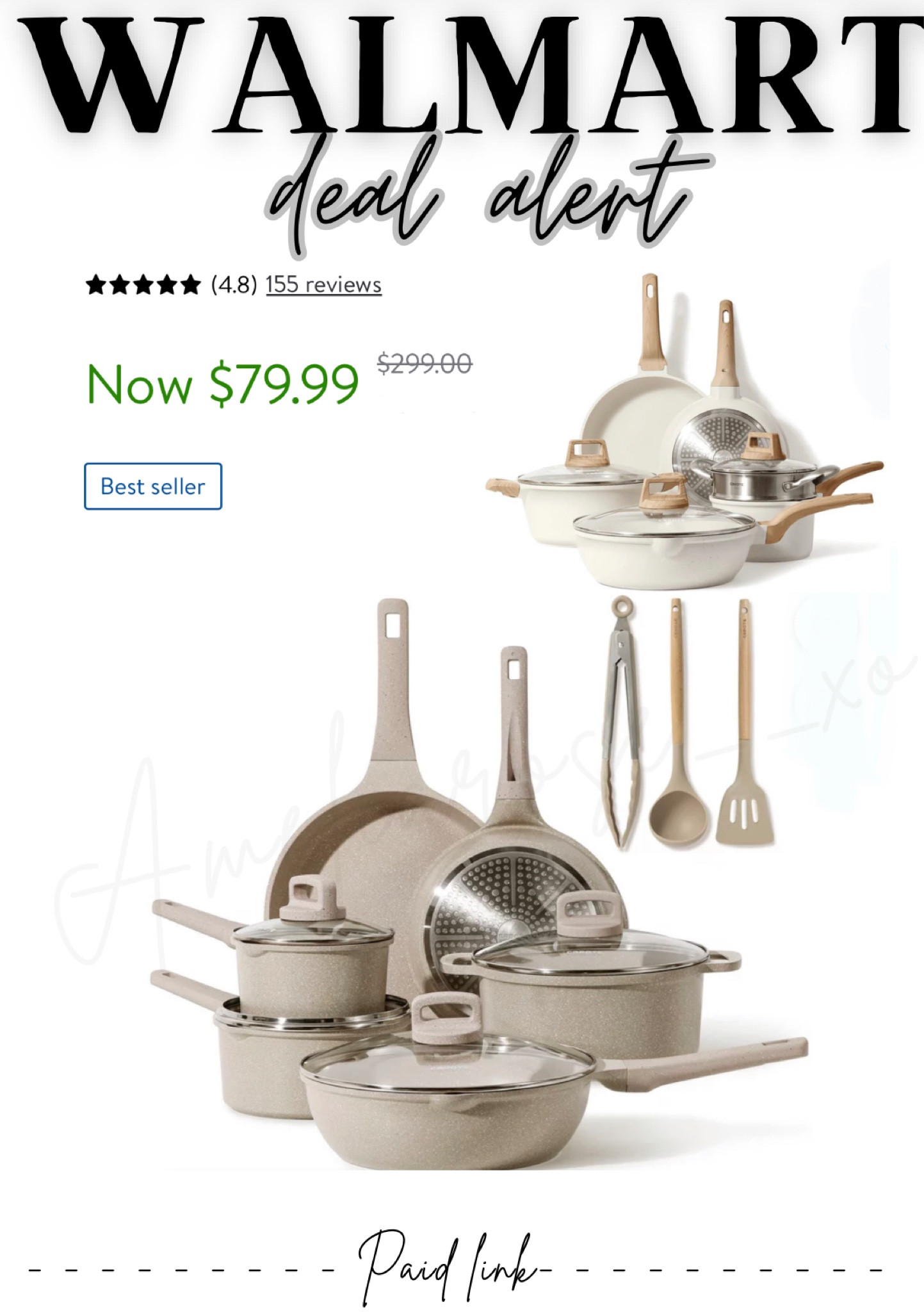 Such a steal on this pot & pan set!! Linked another that’s down to $69.99 too! 

#LTKCyberWeek #LTKfindsunder100 #LTKhome