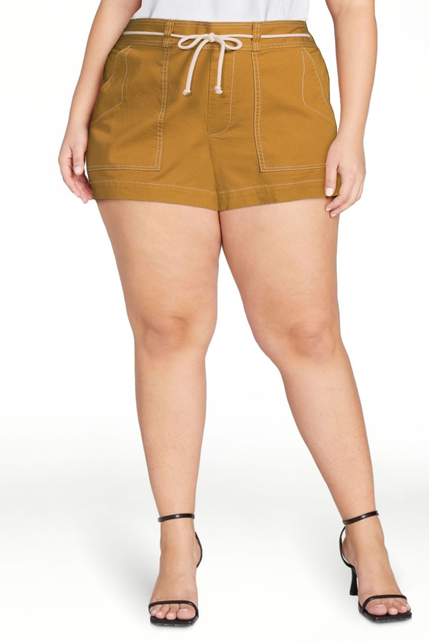 Free Assembly Women's E-Waist Utility Shorts | Walmart (US)
