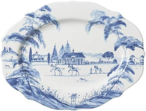 Juliska Country Estate Delft Blue 15" Serving Platter Stable | Amazon (US)