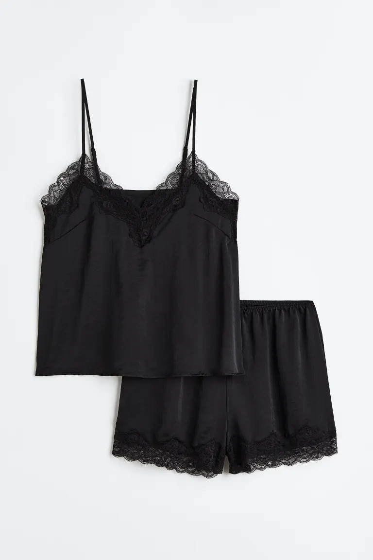 Pajama Camisole Top and Shorts | H&M (US, CA, MX)