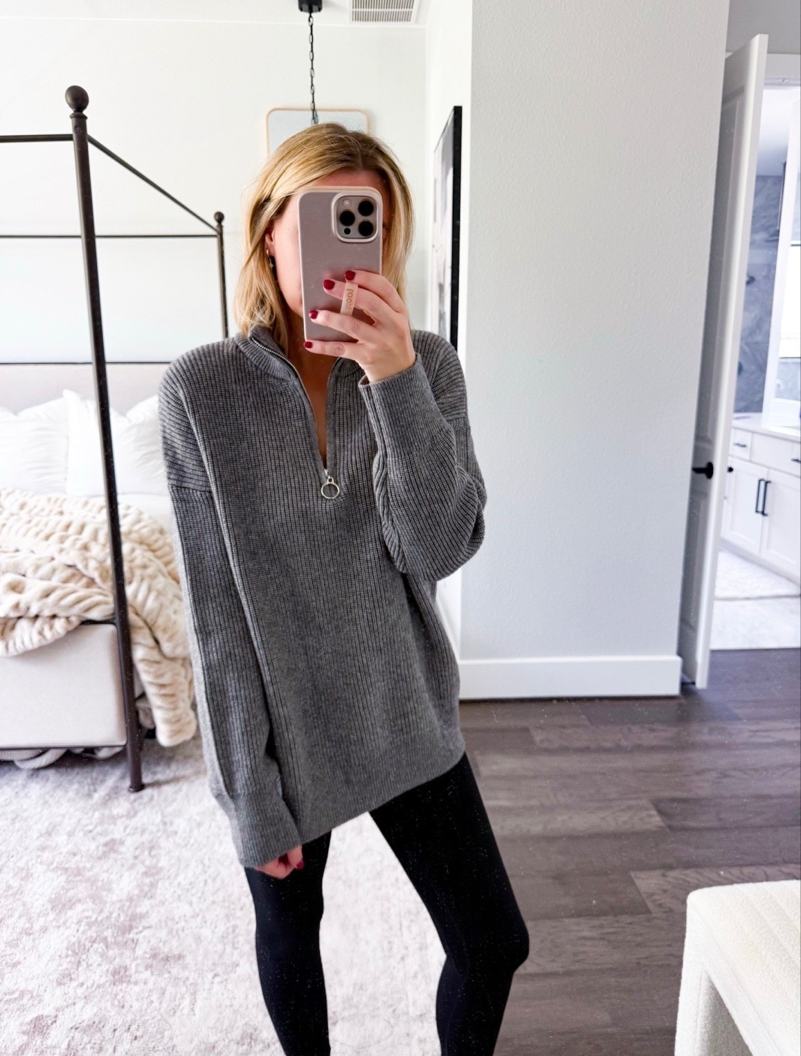 Cashmere for less on Amazon! Sized up to a medium so it was cozy! 

#LTKPetite #LTKOver40 #LTKmomlife