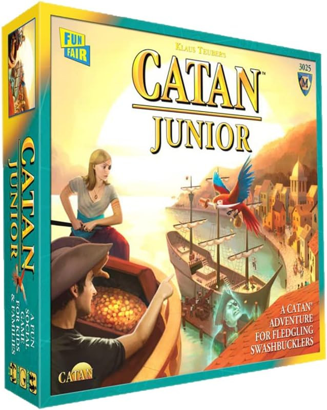 CATAN Catan Junior Board Game for 2-4 Players | Civilization Building Strategy, Adventure | Kids,... | Amazon (US)