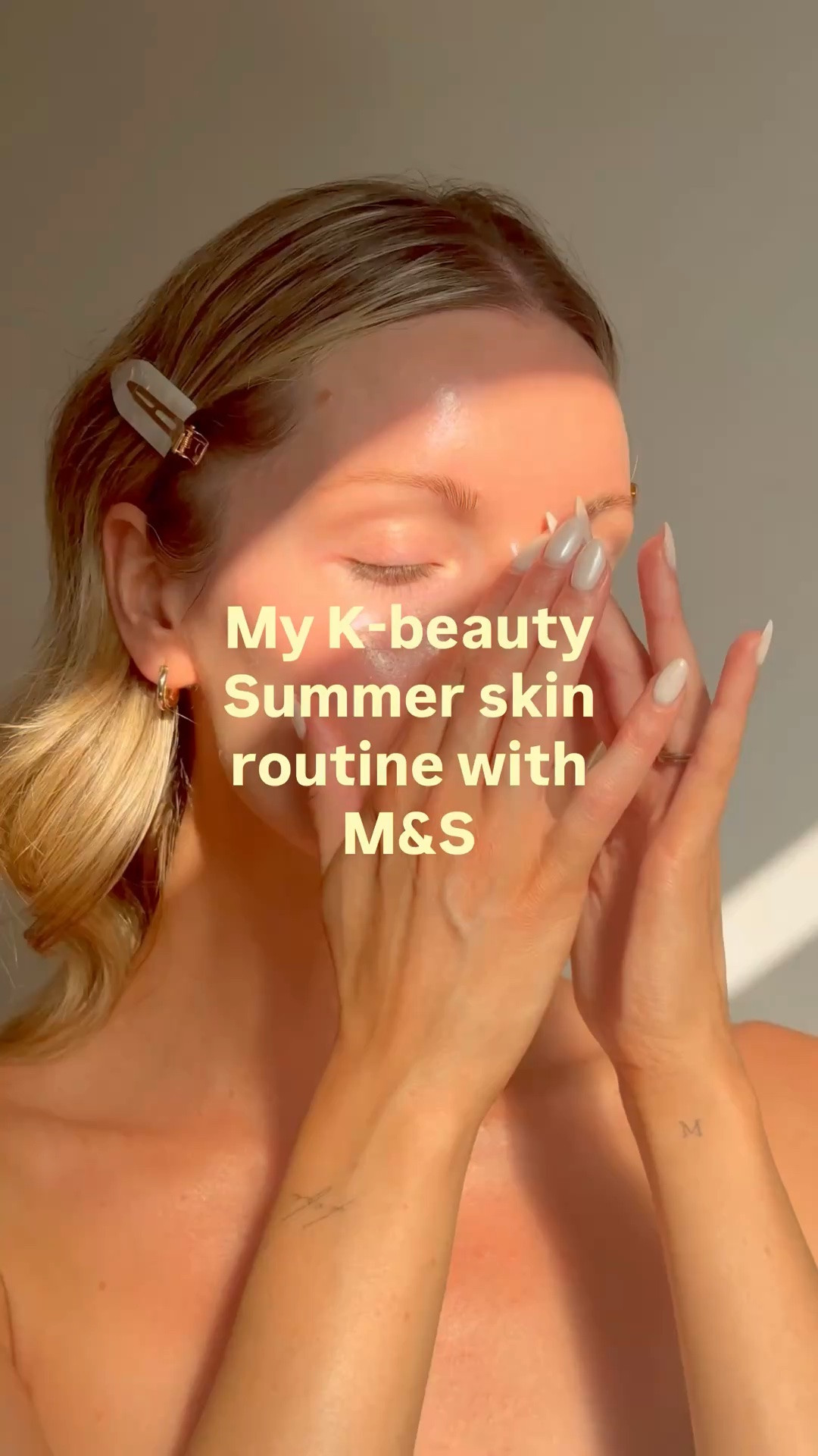 My K-beauty summer skin routine 🩷 ad 

Ever since visiting Korea in my 20’s, I’ve been a big fan of K-beauty products & now you can shop all my faves at @marksandspencer! A peptide packed routine guaranteed to give you that extra glow & hydration this summer! 

I’ll link all products used on my story 🫶🏼

Summer skincare routine, summer skin, k-beauty 
#MyMarks #Ad @marksandspencer