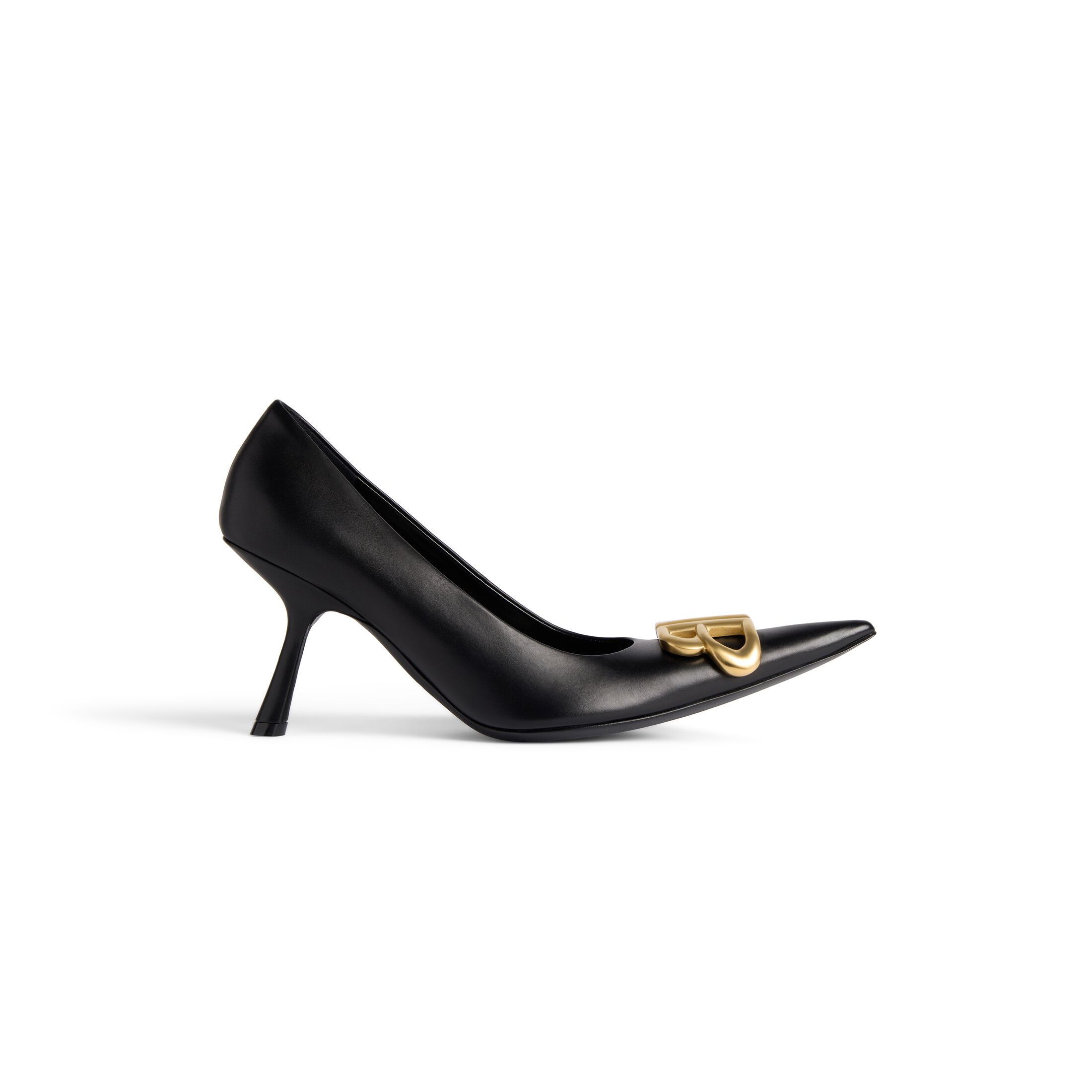 Balenciaga Flex BB 90mm Pump Black - Women's - 5 - Material: Calfskin | Balenciaga
