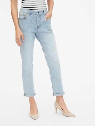 Mid Rise Girlfriend Jeans | Gap US