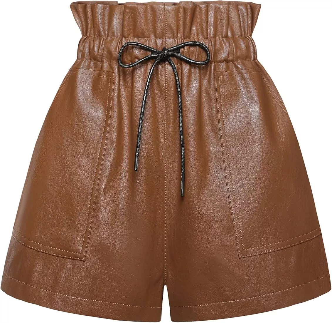 QIANXIZHAN Women's Leather Shorts, … curated on LTK