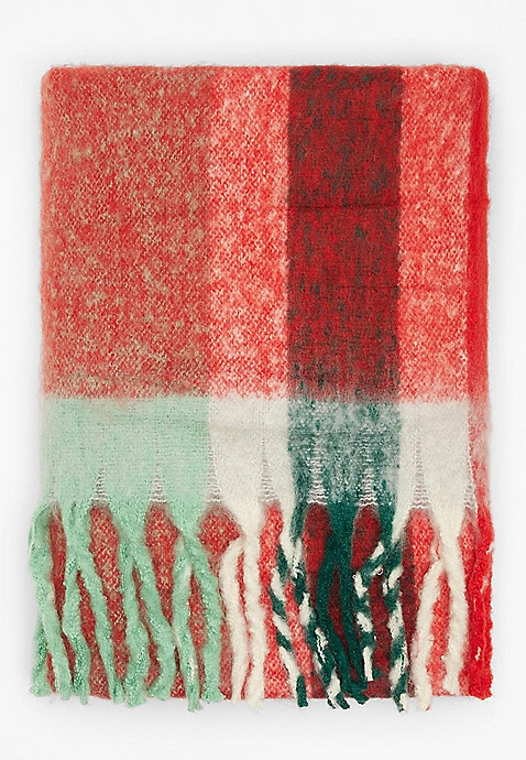 Fireside Brushed Flannel Throw Blanket | Maurices