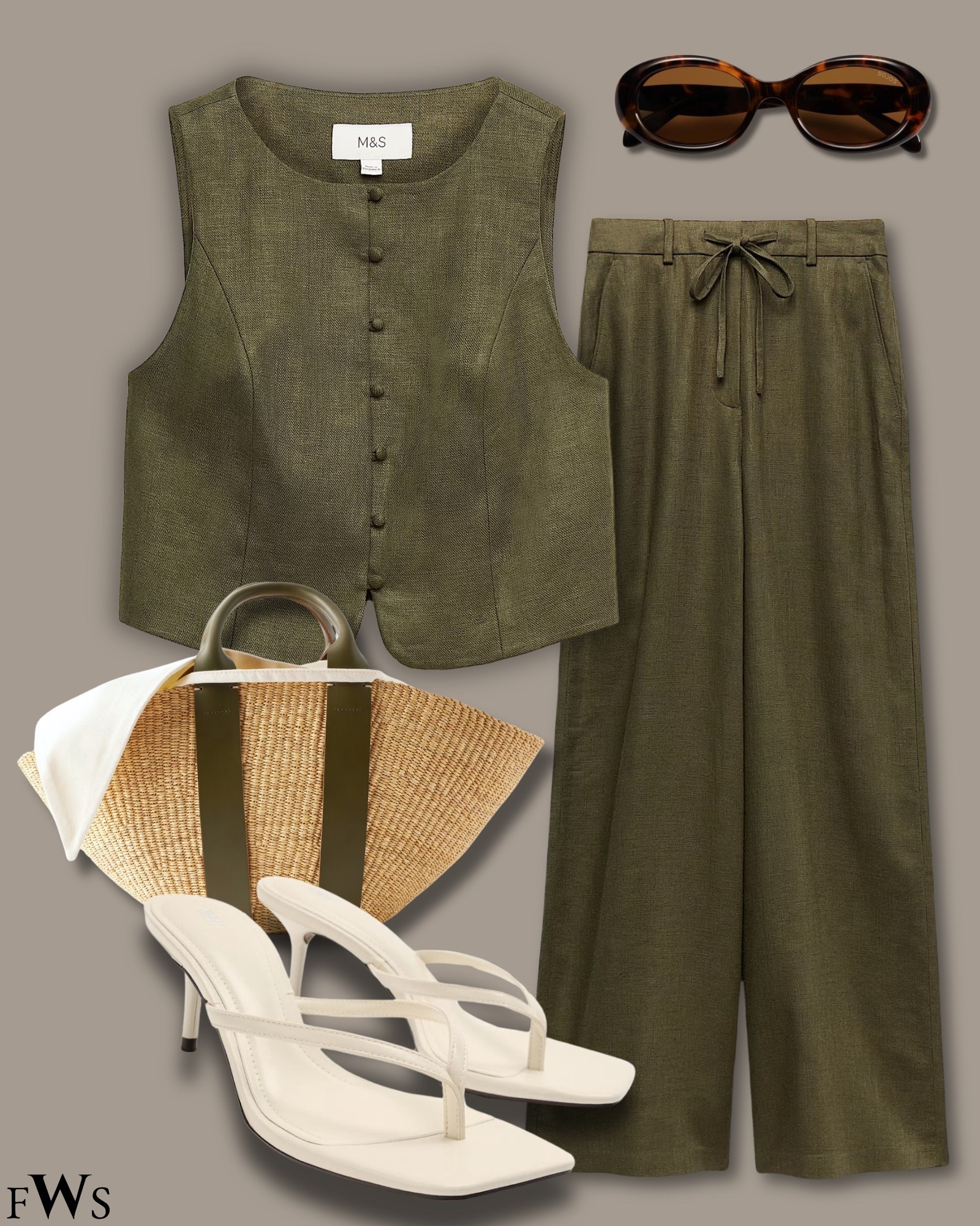 Chic Summer Co ord, perfect for holiday or the office

#LTKsummer #LTKover50style #LTKstyletip