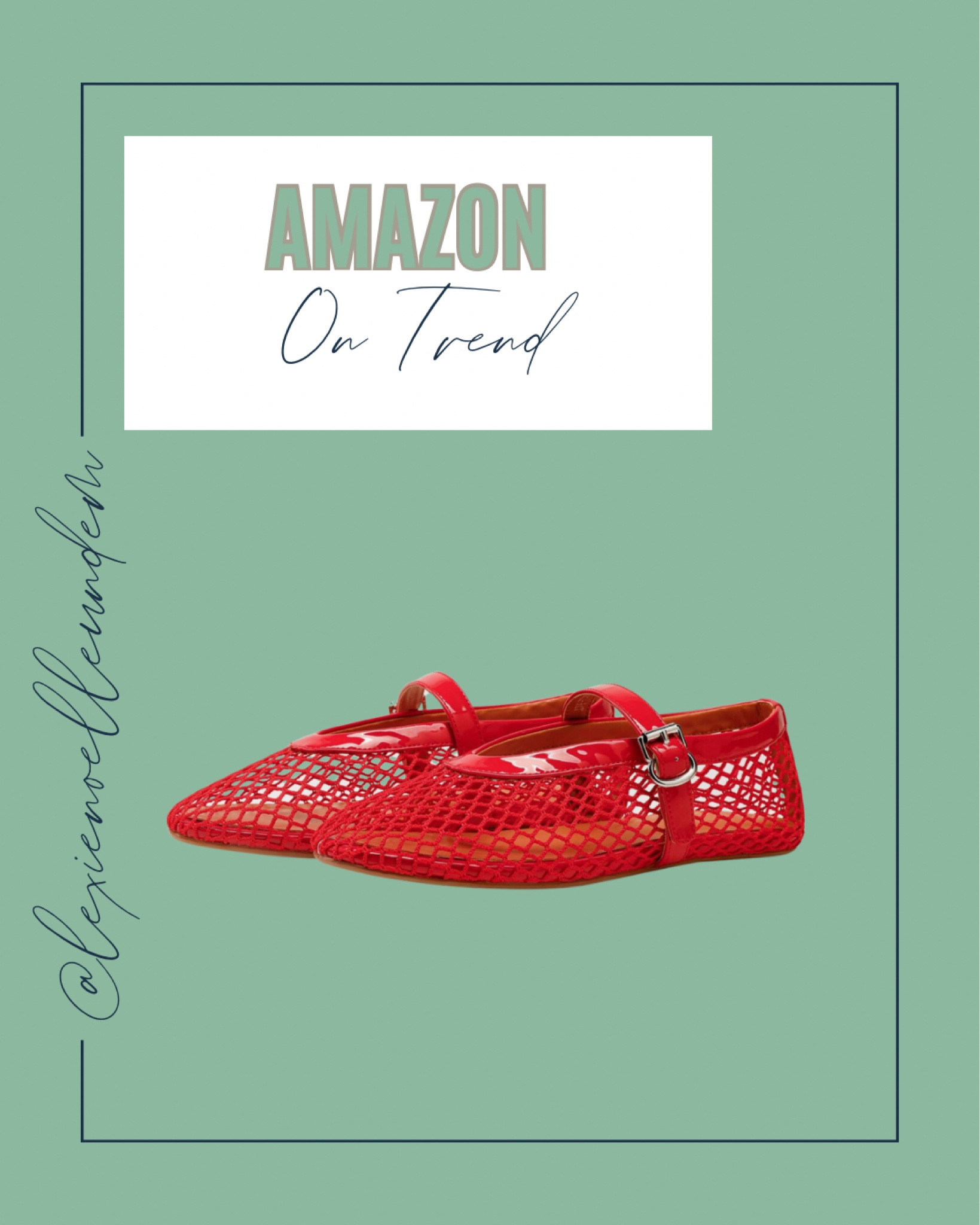 On trend and new at Amazon! These mesh ballet flats have been all the rage. 

Shoes
Women’s shoes 
Trendy style 
Trendy shoes 
Affordable fashion 

#LTKFindsUnder50 #LTKShoeCrush #LTKBacktoSchool