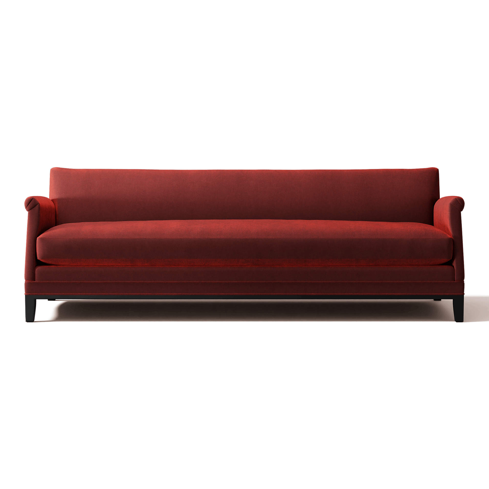 Olson 78" Olive Green Velvet Sofa | CB2 | CB2