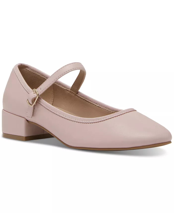 Tutuu Block-Heel Mary Jane Flats | Macy's