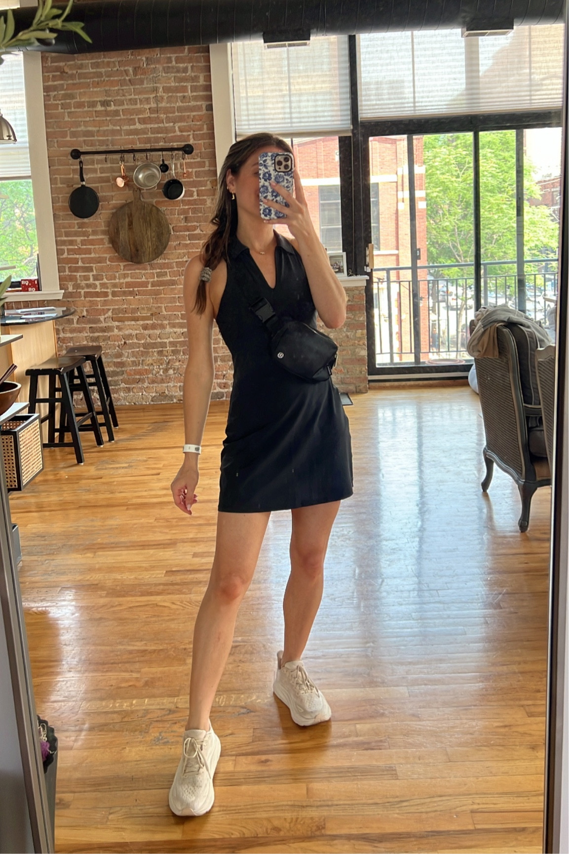 black bodycon mini dress near me Janjisu Long Sleeve Lycra Bodycon Mini Dress in Black