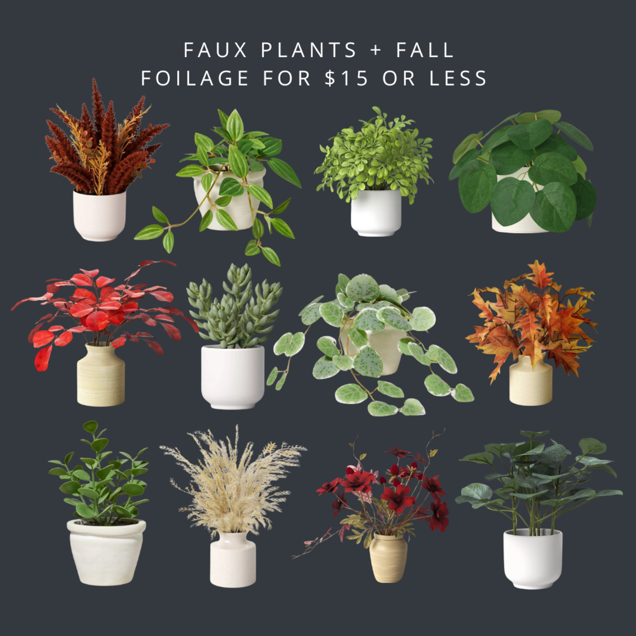 My favorite Target faux plant and foliage finds! All under $15b

#LTKFallSale #LTKSeasonal #LTKFindsUnder50