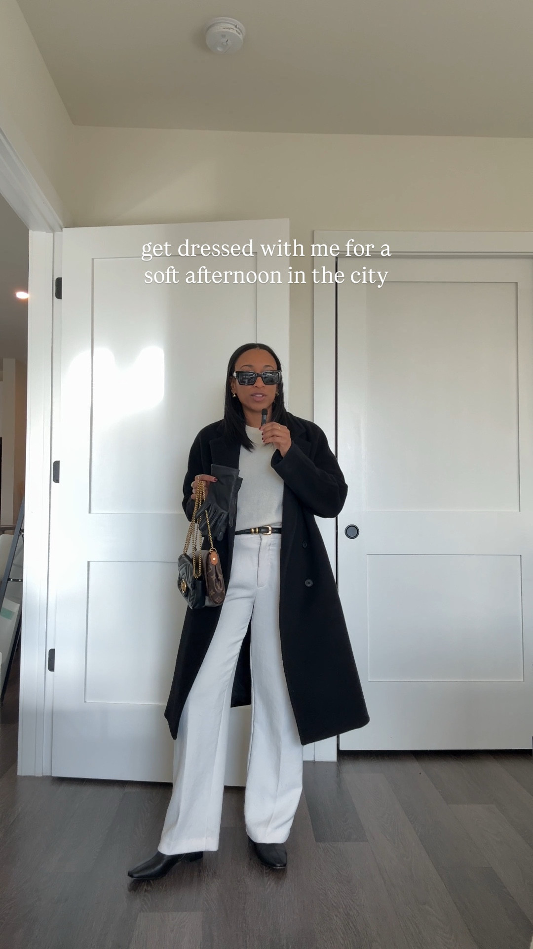 White and black winter minimal outfit idea✨

#LTKSeasonal #LTKWorkwear #LTKPetite