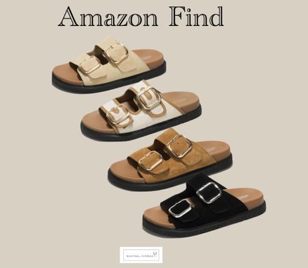 Amazon slide sandals!

#LTKStyleTip #LTKU #LTKOver40