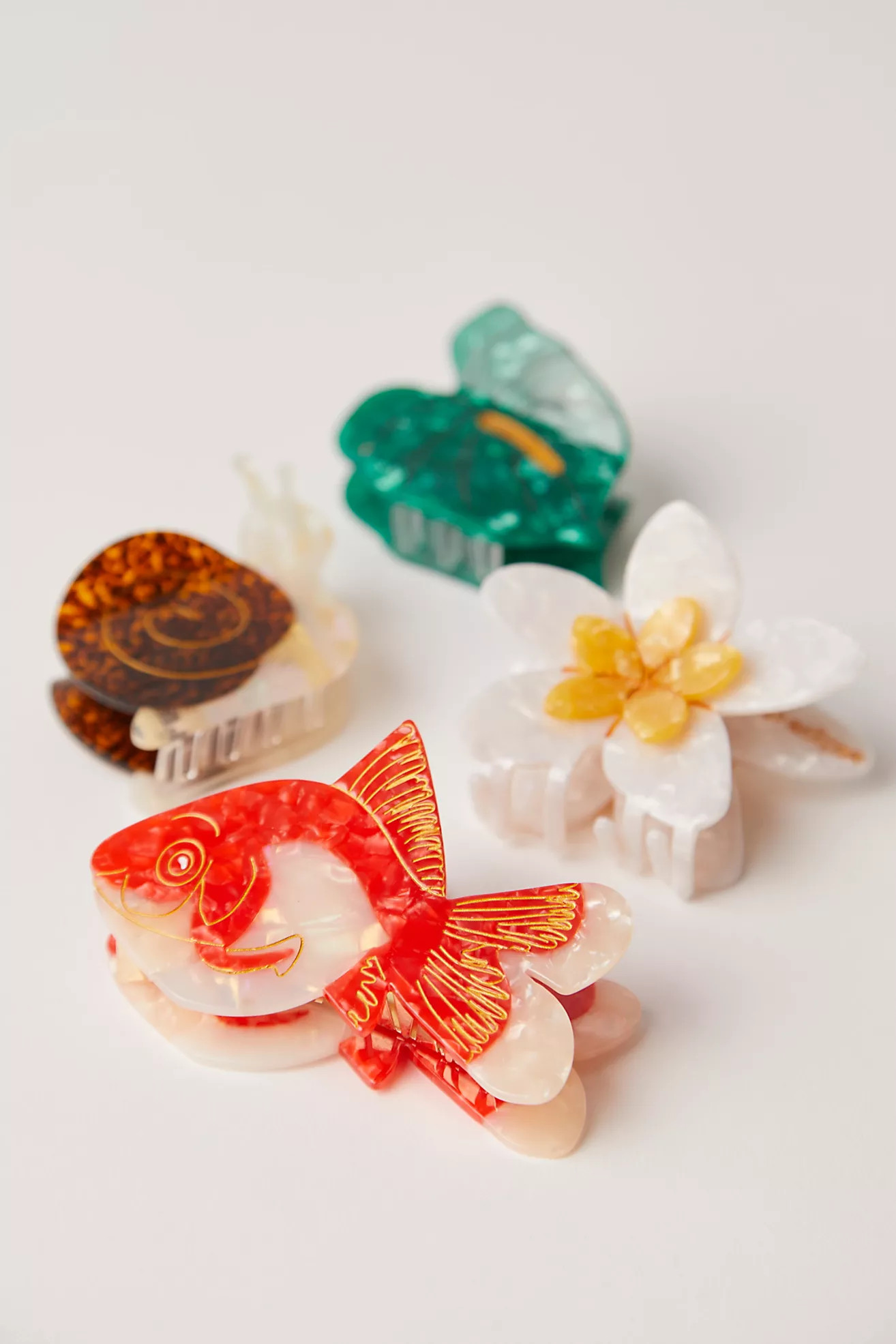 Solar Eclipse Hand Painted Claw Clip | Free People (Global - UK&FR Excluded)