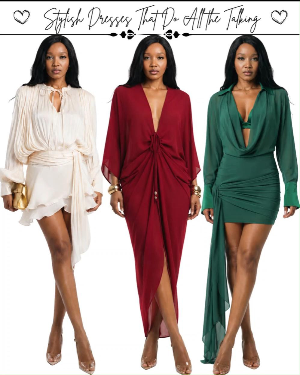 Some dresses don’t need an introduction; they are the moment. ✨ Elegant silhouettes, beautiful details, and the kind of effortless style that speaks for itself. Which one is your favorite?

#StylishDresses #ClassyDresses #ElegantStyle #jluxlabel #WomensFashion 

 #LTKMidsize #LTKPetite #LTKPlusSize
