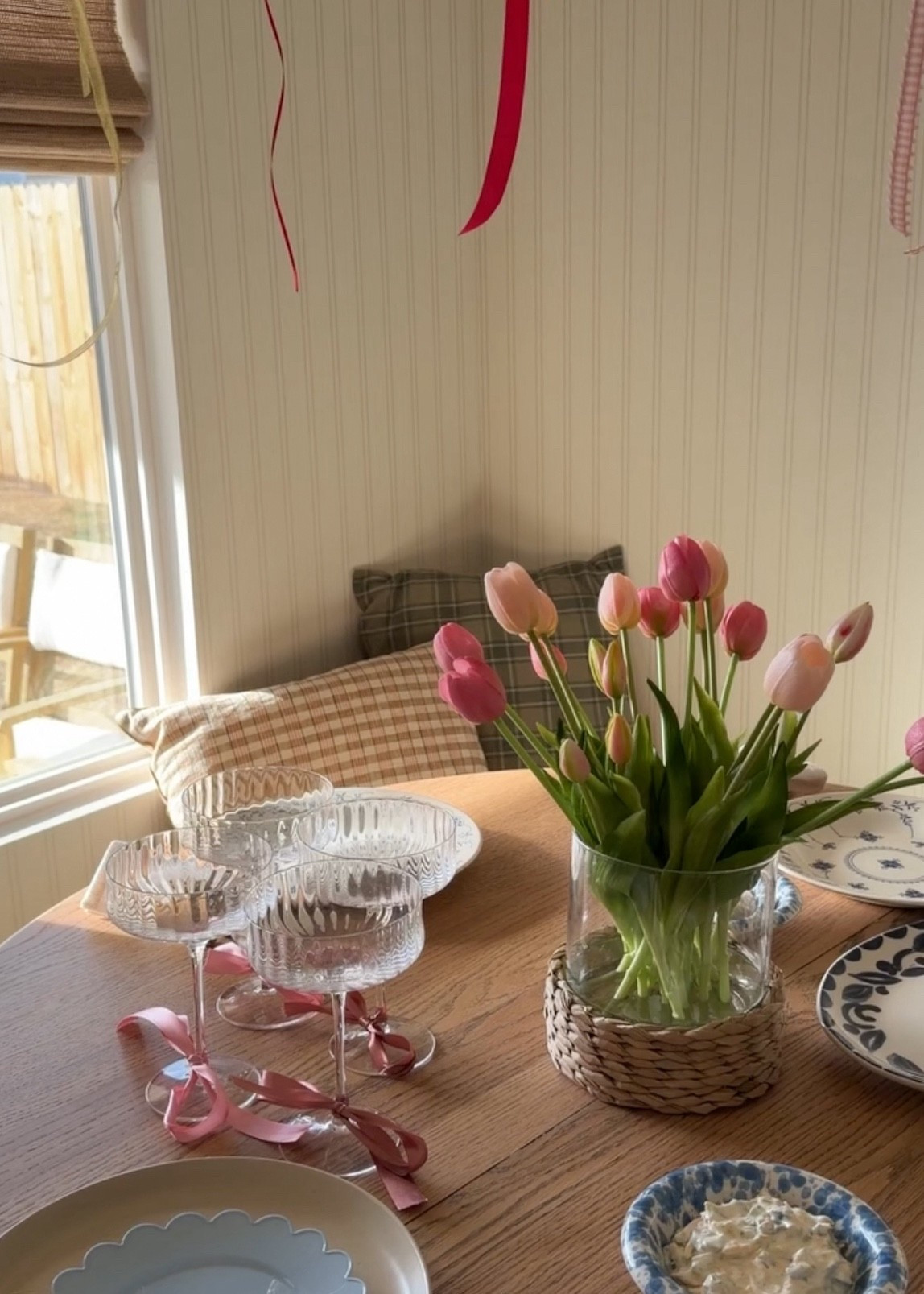 Some of the details from our spring party! The tulips look incredible in person, I’ve had several people think they’re real  

#LTKHome #LTKdayinmylife #LTKSeasonal