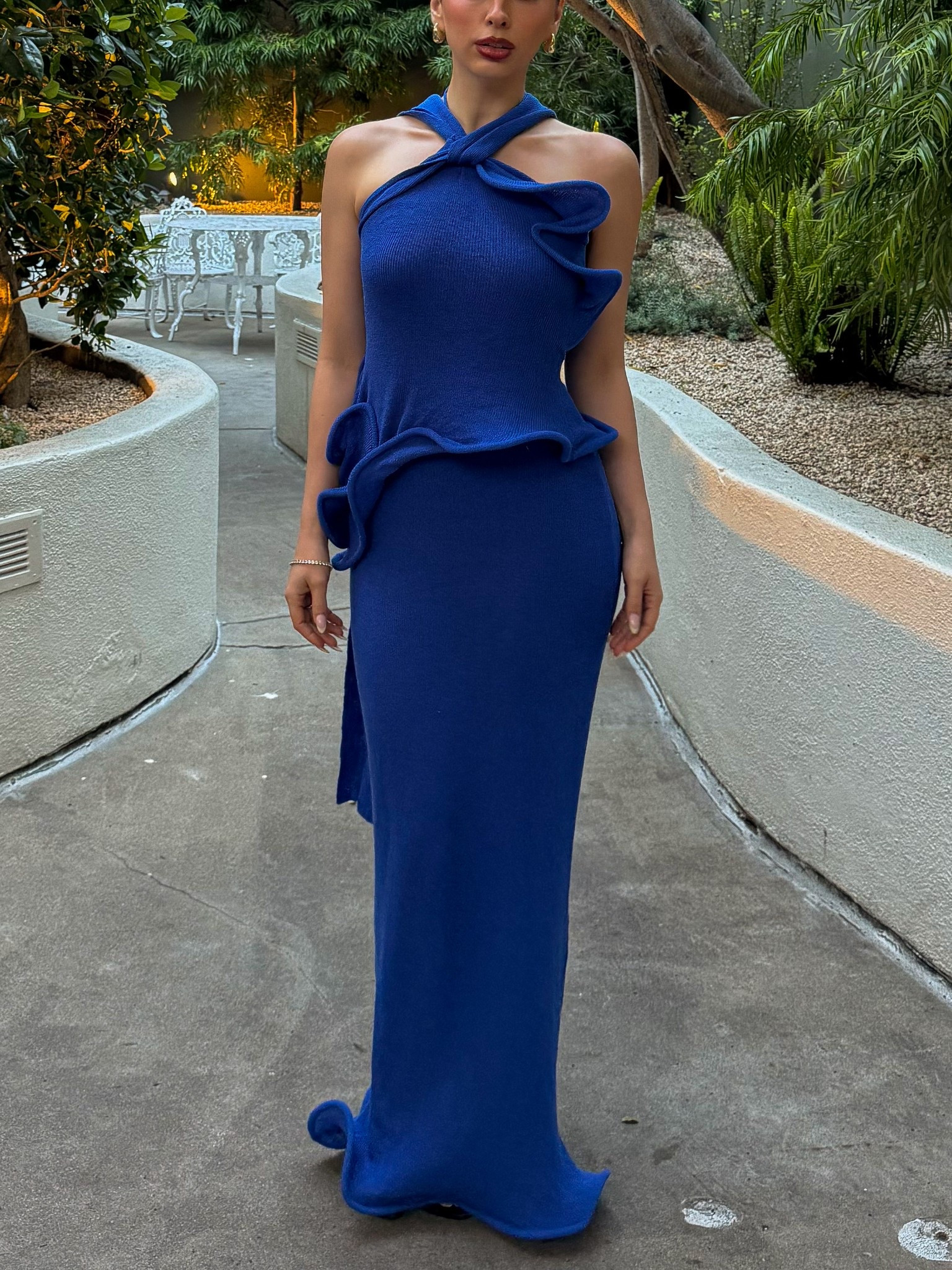 Blue maxi dress perfect for wedding season from Meshki

#LTKSeasonal #LTKU #LTKStyleTip