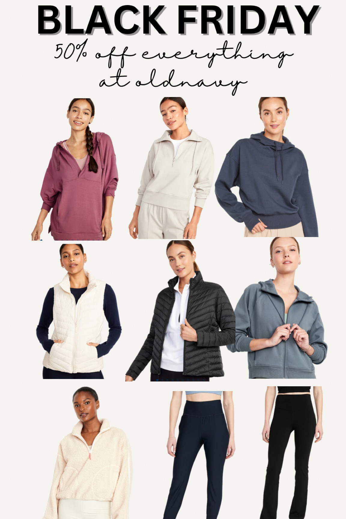 Black Friday deals 🎉 Oldnavy is doing everything 50% off! 

#LTKSeasonal #LTKsalealert #LTKHoliday
