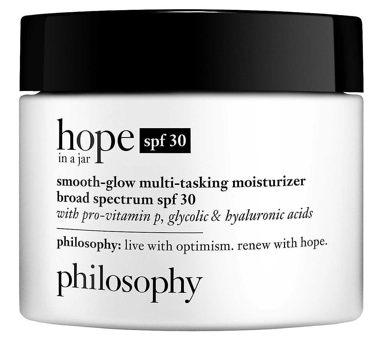 philosophy smooth-glow multitasking moisturizer spf 30 2 oz | QVC