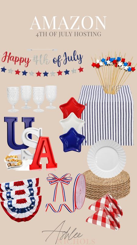 Amazon 4th of July hosting! Found some cute amazon picks for the 4th of July!

Amazon, amazon hosting, amazon 4th of July finds, 4th of July hosting, 4th of July Amazon decor, red white and blue, tablescape

#LTKfindsunder50 #LTKfindsunder100 #LTKparties