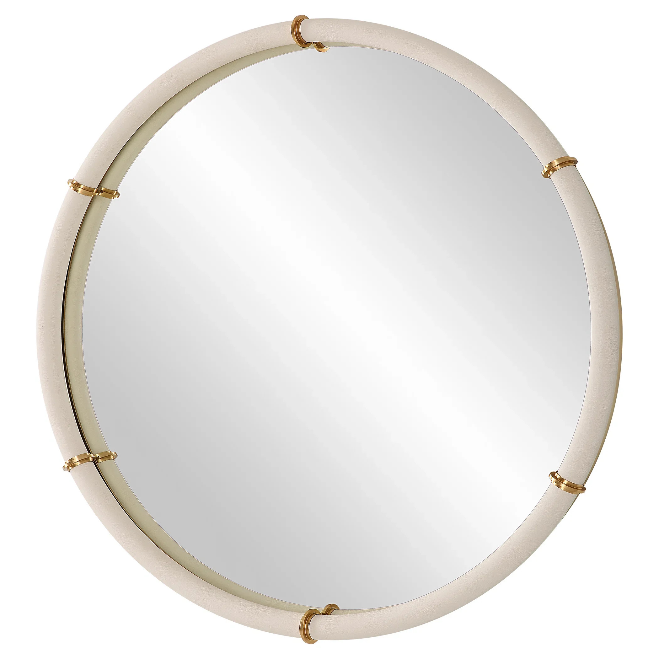 Steel Round Wall Mirror | Birch Lane