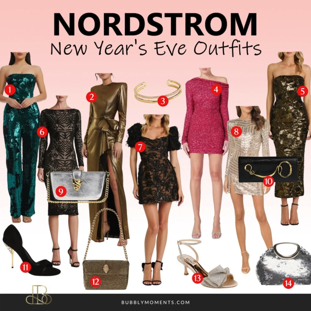 Get ready to step into the New Year feeling confident, stylish, and ready to shine ✨ These women’s New Year’s Eve outfits from Nordstrom feature sparkling dresses, chic bags, and statement heels that are perfect for celebrating in style. From shimmering fabrics to elegant accessories, each piece is designed to elevate your look without feeling overdone. Whether you’re heading to a party, a special dinner, or a night out with friends, these outfits make getting dressed easy and fun.
A sparkling dress sets the mood, while a sleek bag and polished heels complete the look effortlessly. Keep accessories simple and let the shine do the talking. These pieces are versatile enough to mix and match for future events, making them perfect for your party-ready wardrobe. Tap to shop all the details and find your perfect New Year’s Eve look that feels bold, modern, and unforgettable ✨
#LTKHoliday #LTKSeasonal #LTKootd #NewYearsEveOutfit #NYEStyle #SparkleDress #SequinDress #PartyOutfit #HolidayStyle #WomensFashion #NordstromFinds #EveningWear #GlamStyle #HolidayOutfits #DressInspo #BagInspo #HeelInspo #FashionInspo #ChicLook #StatementStyle #ShopMyLook 

 