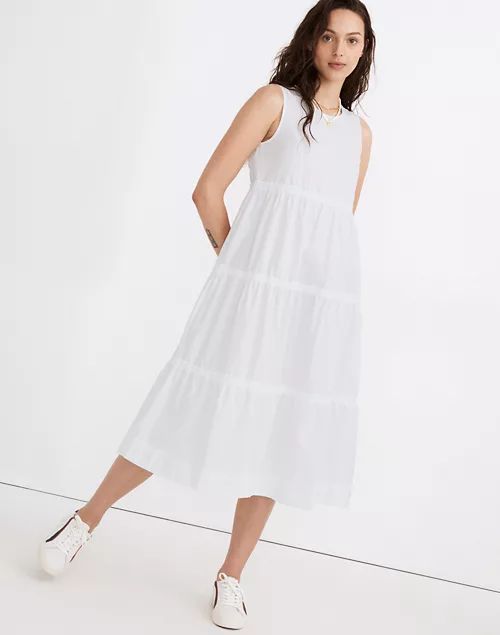 Cattail Tiered Dress | Madewell