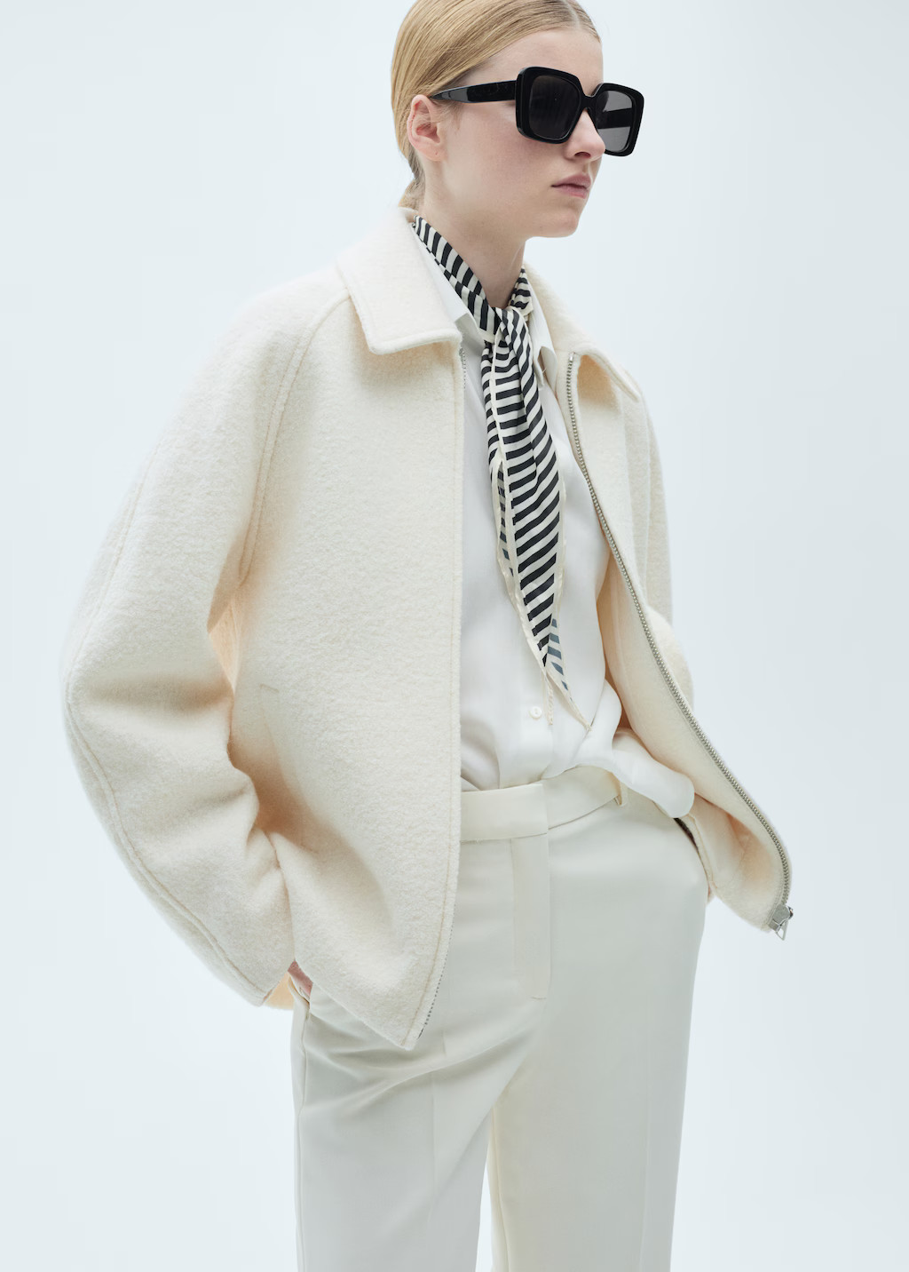 Squared frame sunglasses - Woman | MANGO United Kingdom | MANGO (UK)