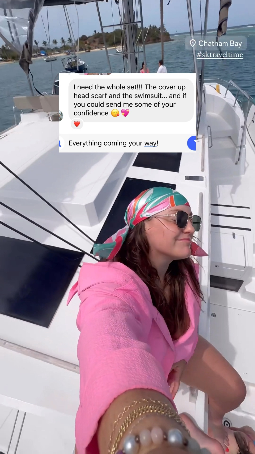 Just add confidence 👙🤭⛵️

#LTKActive #LTKSwim #LTKTravel