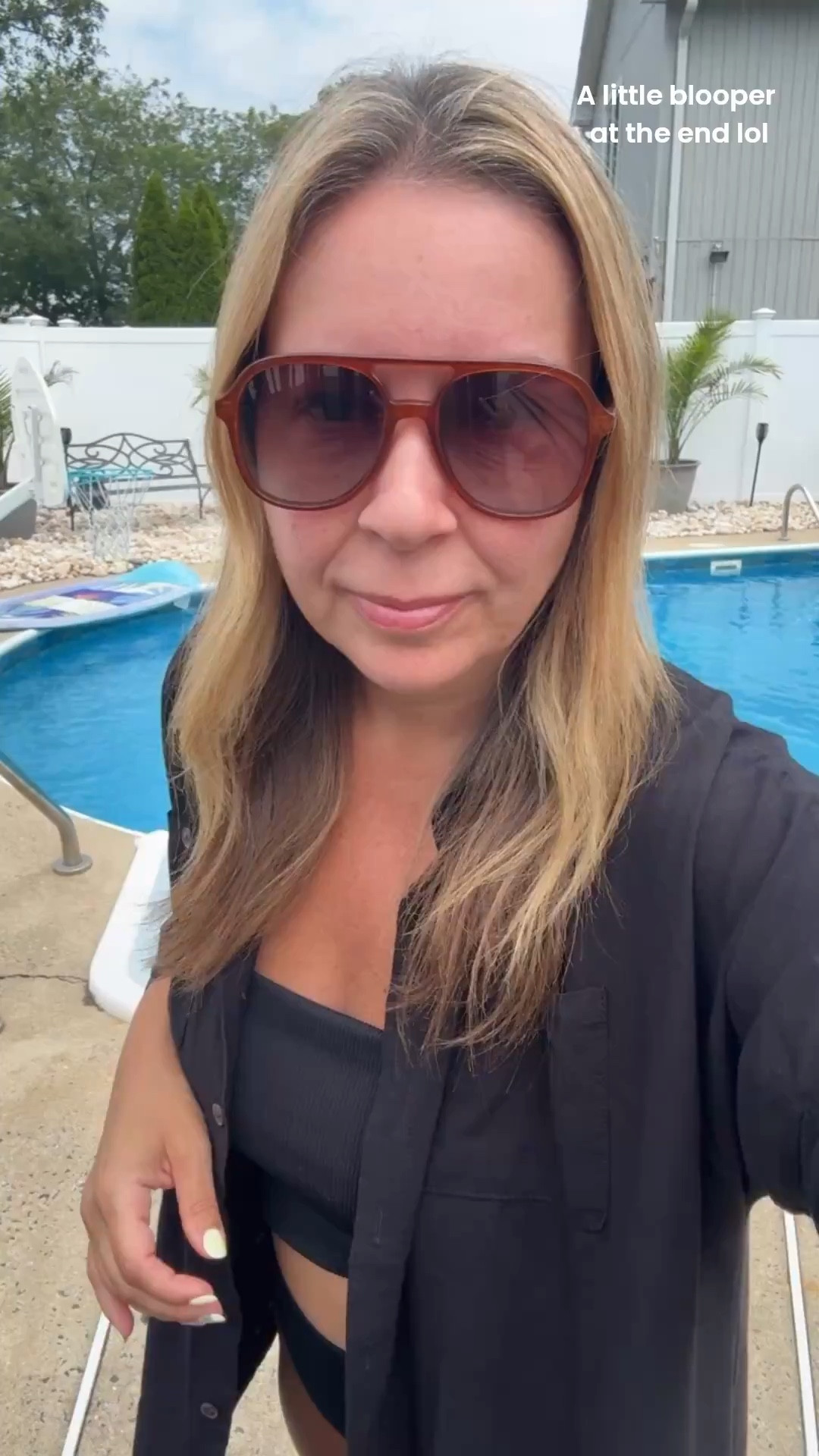 Cover up comes in multiple colors. I always shrink it up because it’s long 

#LTKTravel #LTKSwim #LTKOver40