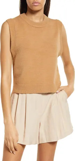 French Connection Millia Ribbed Sweater Vest | Nordstrom | Nordstrom