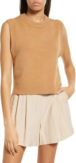 French Connection Millia Ribbed Sweater Vest | Nordstrom | Nordstrom
