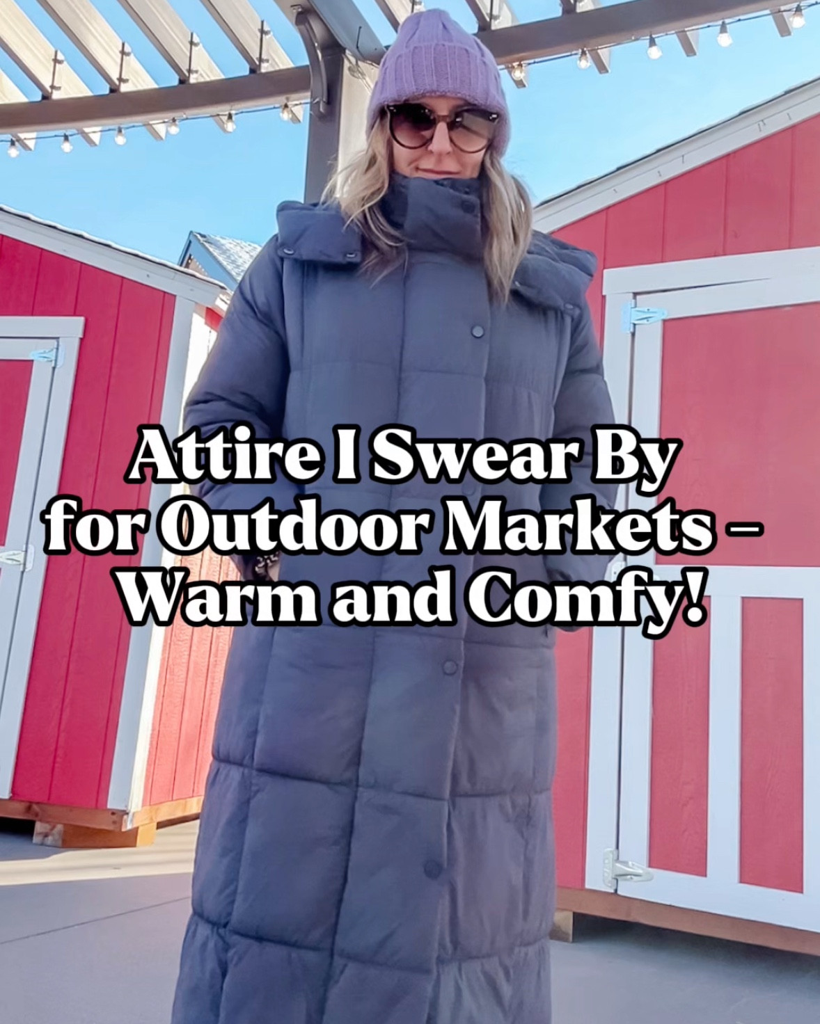 Attire I Swear By for my Outdoor Markets - Warm and Comfy! 