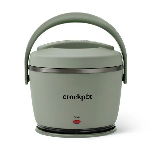Crockpot Electric Lunch Box, Portable Food Warmer for On-the-Go, 20-Ounce, Moonshine Green - Walm... | Walmart (US)