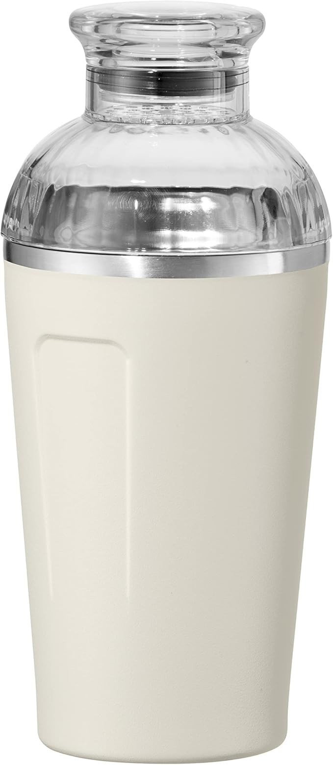 OGGI Groove Insulated Cocktail Shaker-16oz Double Wall Vacuum Insulated Stainless Steel Shaker, T... | Amazon (US)