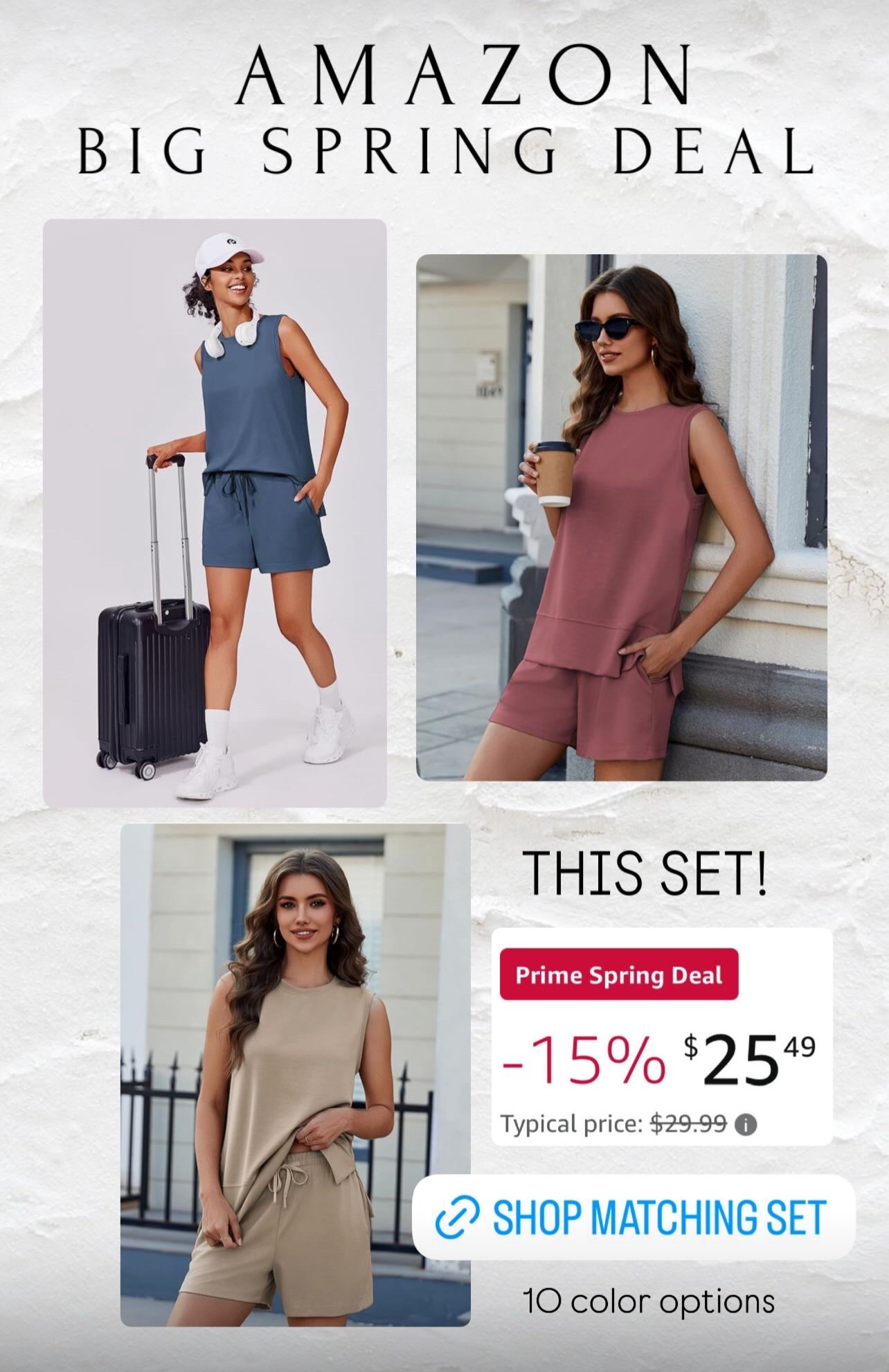 This matching set is so good!! Great price and can be dressed up or down  

#LTKSaleAlert #LTKFindsUnder100 #LTKFindsUnder50