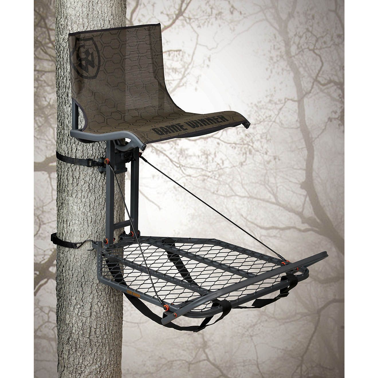 Game Winner EZ Set Oversize Hang-On Treestand | Academy | Academy Sports + Outdoors