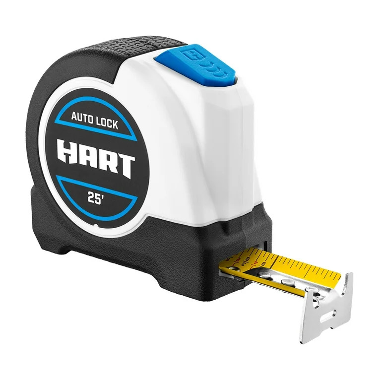 HART 25' Auto-Lock Tape Measure, 0.86lbs - Walmart.com | Walmart (US)