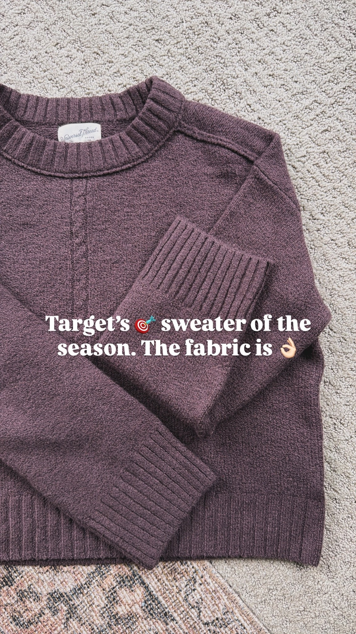 This sweater is SOO good and it’s only $21 right now!! I’m in a small. Calling it now.. the sweater of the season.

#LTKootd #LTKSeasonal #LTKmomlife