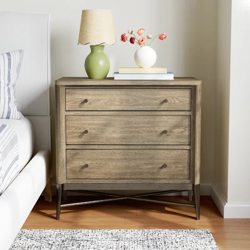 Regan 3-Drawer Nightstand | Wayfair North America