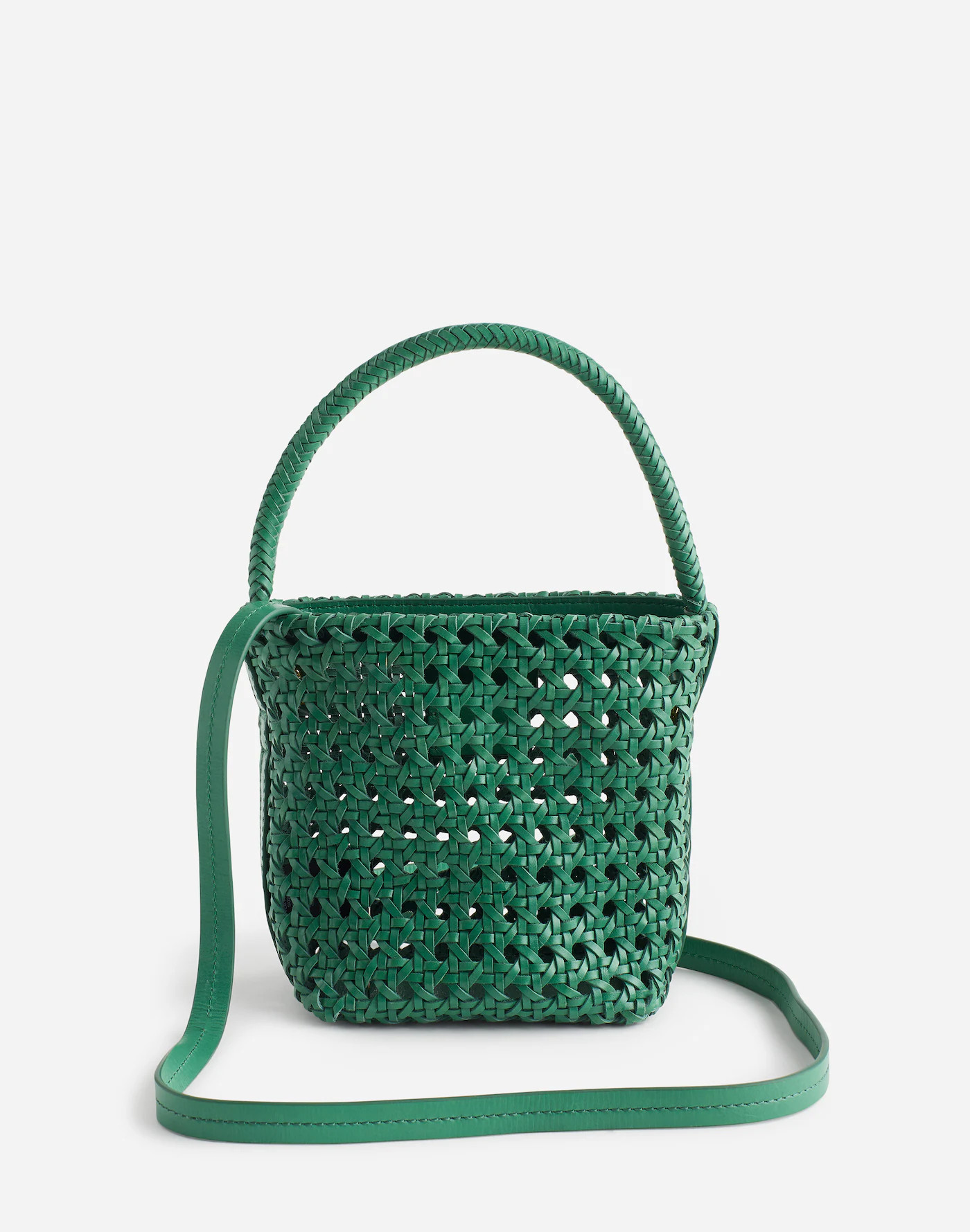 The Handwoven Cane Mini Bag | Madewell