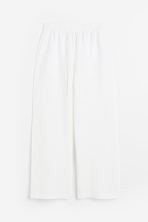 Linen-blend Pull-on Pants | H&M (US + CA)